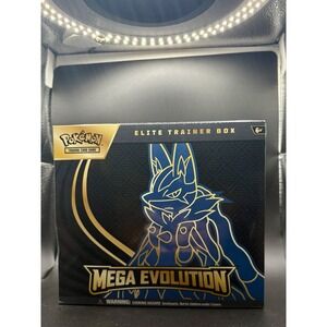 Pokémon MEGA Evolution Lucario - ETB - Elite Trainer Box NEW FACTORY SEALED BOX